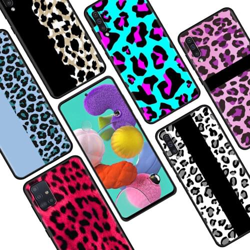 Leopard Print Pattern Phone Case for Samsung Galaxy A51 A71 A21s A12 A31 A41 A32 A02s A11 A72 A52 A42 5G A01 A91 A21 EU Cover