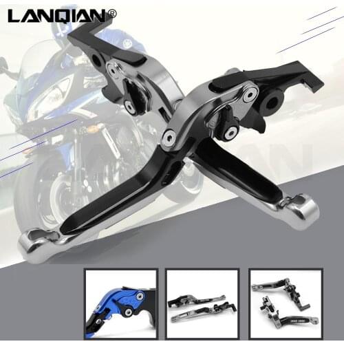 For SUZUKI GSX1250F/SA 2010-2018 GSX650F 2008-2015 CNC Motorcycle Adjustable Folding Brake Clutch Levers GSX 650F GSX1250 F/SA