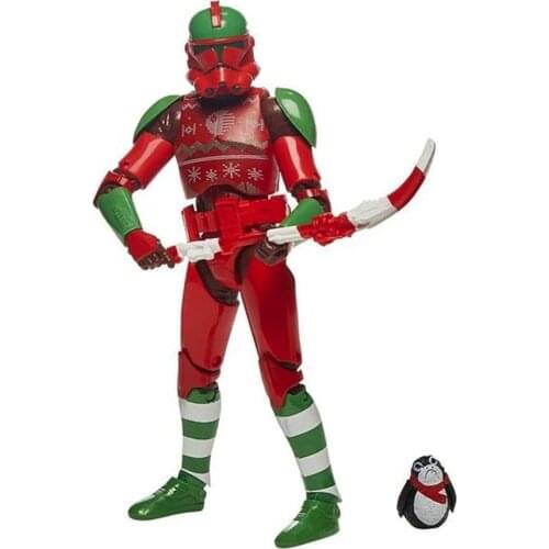 Wars Black Series Trooper Christmas Holiday Edition 6" Loose Action Figure