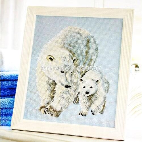 Fishxx Cross Stitch Kit cross221-13 animal print fabricwater-soluble pattern