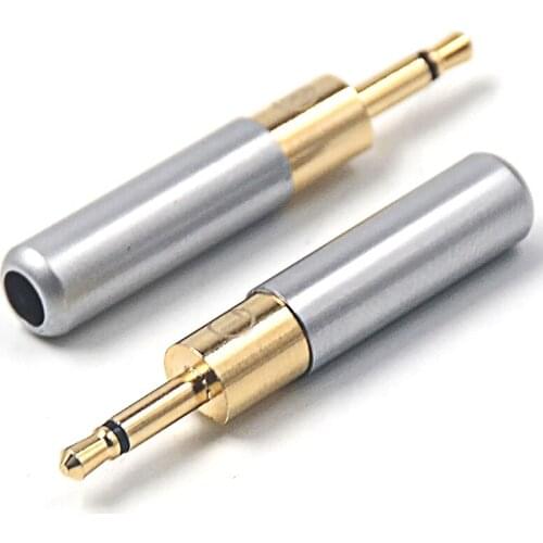 Hifi 2pcs HD700 2.5mm Headphone Audio Cable Connector Plug Pin Adapter HD700