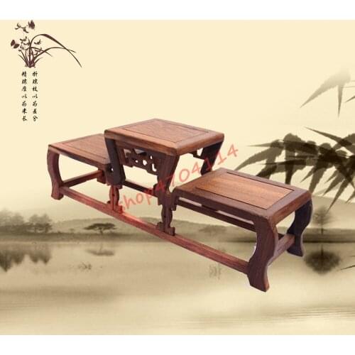 Natural Chicken Wing Wood, Solid Wood Hand-made, Mahogany Chicken Wing Wood Bo Gujia, Exquisite Handicraft Decorations