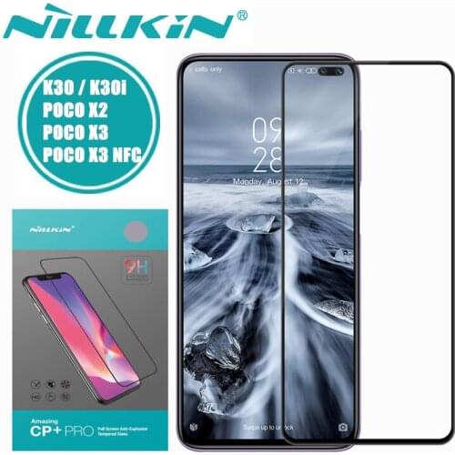 Nillkin Anti-Explosion CP+ Pro Full Cover Screen Protector Tempered Glass for Xiaomi Poco X2 X3 NFC