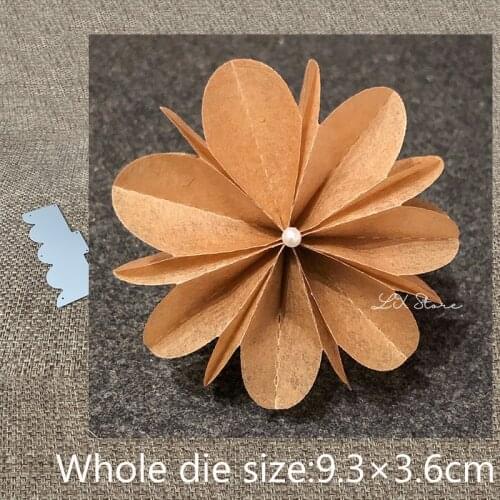 New Design Craft Metal Cutting Die die cuts Folding star flower decoration scrapbook Album Paper Card Craft Embossing die cuts
