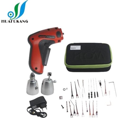 New Electric Cordless K-LOM Advanced LockPick Gun Auto Locksmith Tools