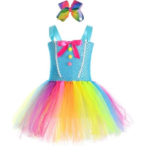 Dresses Summer Party Casual Female Clothing Sundresses Wedding Evening Lolita Vintage Childrens Colorful Sequined mesh skirt 33