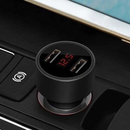 Car styling LED Display Dual USB Car Autos Charger For Daewoo Evanda Gentra X Kalos Sedan Lacetti Leganza Magnus Nubira Tosca