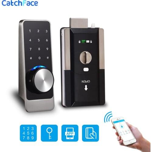 Waterproof App Smart Door Lock Wifi Intelligent Remote Control Door Lock Bluetooth Keypad Digital Door Lock For Home Hotel