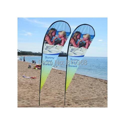 High Quality!! Custom Printed teardrop Banner, Teardrop Flag Printing, Outdoor Flag Banners(free printing)