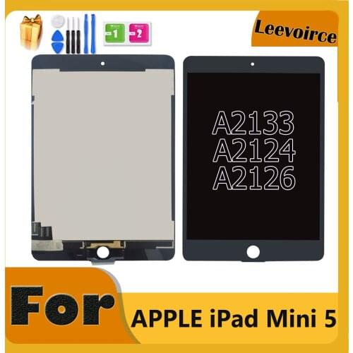 AAA+++ Grade LCD For Apple iPad Mini 5 A2133 A2124 A2126 LCD Display Touch Screen 7.9" Tablet Panel For ipad mini5 + Free Tools