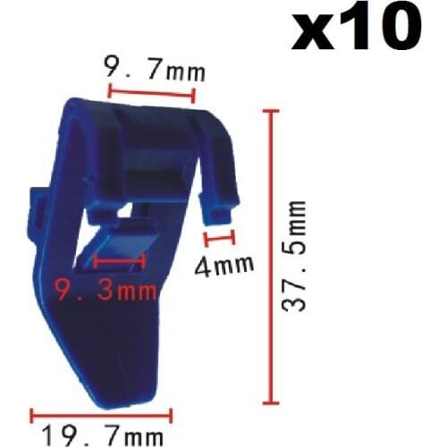 10x For Honda Accord,For Civic,Prelude,Odyssey & Del Sol Clips Front & Rear Door Trim Panel Retainer For Acura Integra & Legend