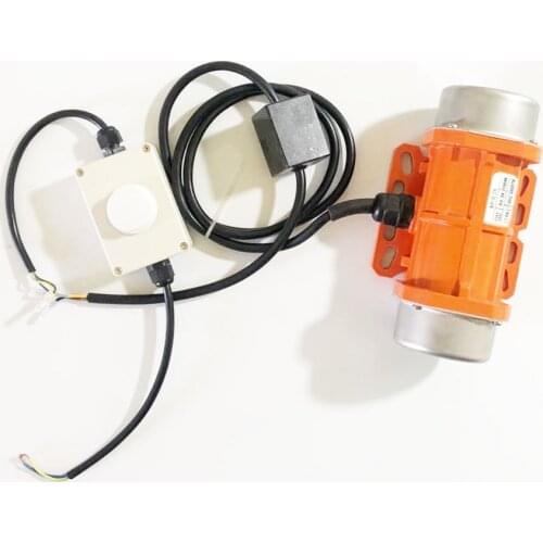 110V Vibrating Motor with Speed Regulator AC Single Phase 15W~150W IP65 for Industrial Shake Screen