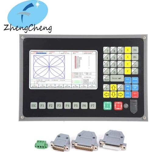 2-axis SF-2100C CNC Plasma Flame Cutting Machine System 7-inch color LCD display 4G Compatible with StarCAM, FASTCAM