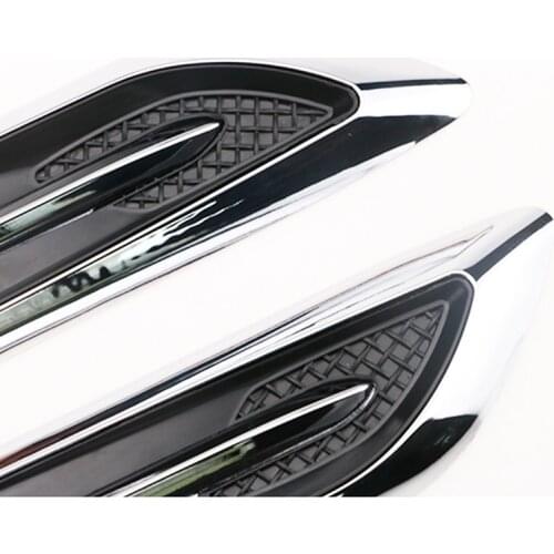 2020 New Car Shark Gills Outlet Stickers Simulation Vent False Air Outlet for Opel Astra VAUXHALL MOKKA Zafira Insignia Vectra