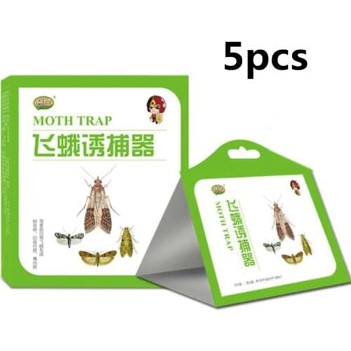 5 pcs box of premium food kitchen food moth pheromone trap killer pheromone moth trap