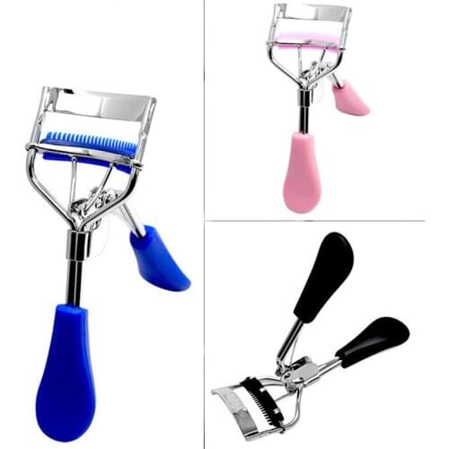 1PC Eyelash Curlers with Comb Fashion Professional Makeup Eyelash Curling Clip Cosmetic Eyelashes Beauty Makeup Tool Accessories