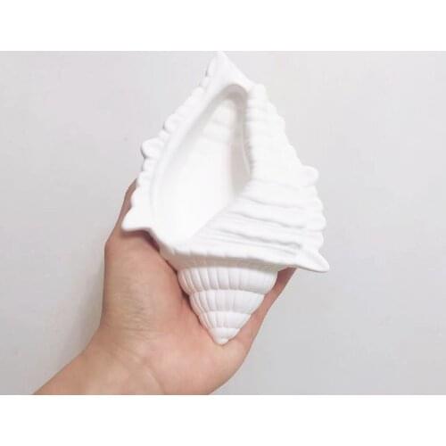 Large Conch Flower Pot Mould Silicone Molds for Concrete Cement Planter Molds Plaster Conch Molds DIY Silicone Clay Molds