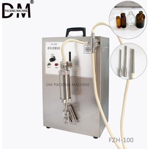 FZH-100 Small-scale Bench Dosing Filling Pump Machine eye drops oral liquid penicillin bottle dosing filling machine