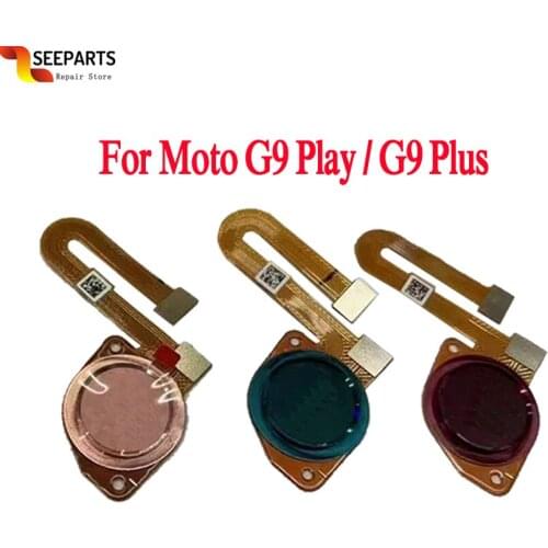 For Motorola Moto G9 Plus / G9 Play Fingerprint Touch ID Sensor Flex Cable Ribbon Replacement G9Plus Fingerprint Flex