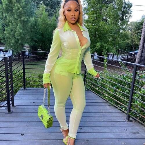 Gradient 2 Piece Sets Womens Outfits Shirt Top and Pants Set Sweat Suits Sexy Club Birthday Matching Sets for Women Set Clothing