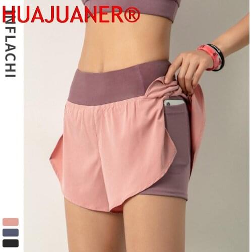 Шорты для йоги HUAJUANER China At AliExpress