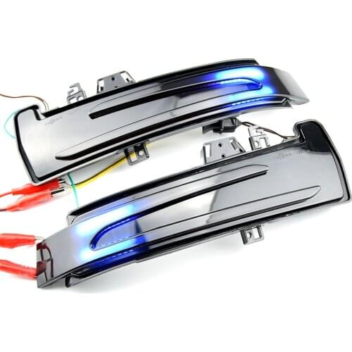 For Mercedes-Benz W176 W246 W212 W204 C117 X156 X204 W221 W218 Light Side Mirror Indicator Repeater Dynamic Indicator Blinker