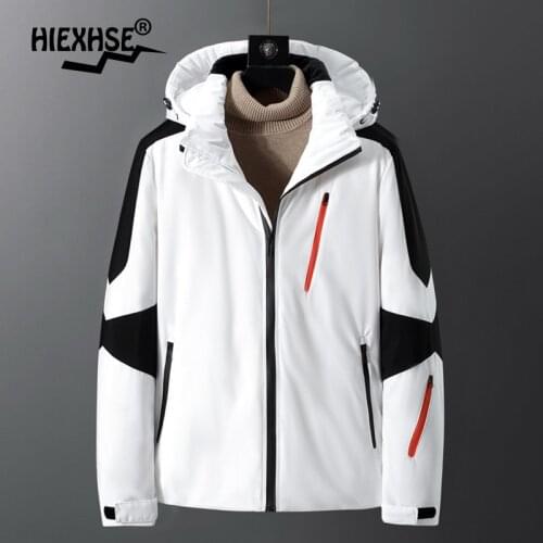 Fall Winter Waterproof Warm Jackets White Duck Down Removable Hooded Man Coat Men Down Jacket Men Winter Warm Jackets Stylish