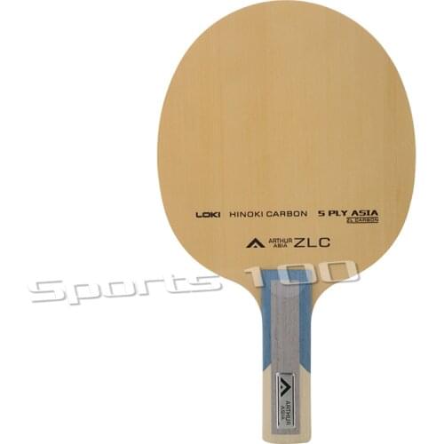 LOKI Arthur ASIA ZLC Table Tennis Blade Professional 5 Ply Hinoki Carbon Ping Pong Paddle Fast Attack Arc Table Tennis Bat
