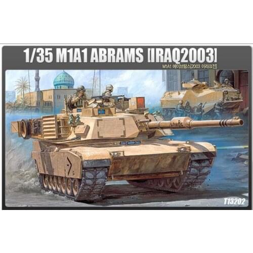 ACADEMY 1/35 M1A1 ABRAMS IRAQ 2003 HOBBY MODEL KITS #13202
