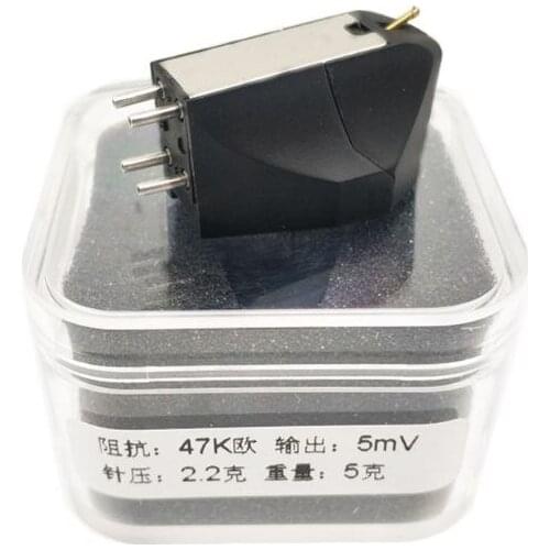 New 13mm Hole Diameter Moving Magnetic Cartridge LP Turntable Phonograph Oval Stylus