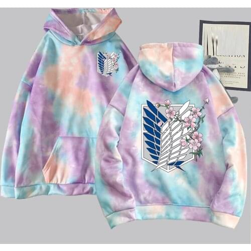 Attack on Titan logo Manga Fashion Men/woman Hooded Sweatshirt Harajuku Japanese Streetwear