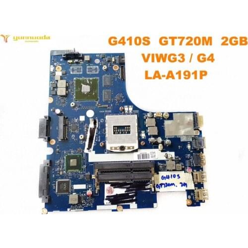 Original for Lenovo G410S laptop motherboard G410S GT720M 2GB VIWG3 G4 LA-A191P tested good free shipping