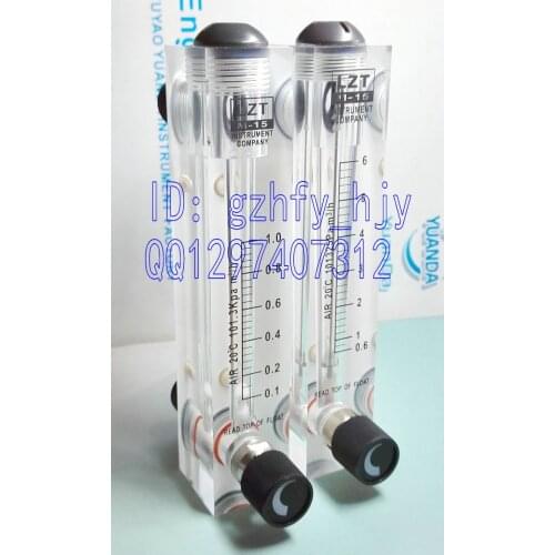 Flowmeter adjustable gas panel 0.6-6m3/h LZT-15T air flow meter
