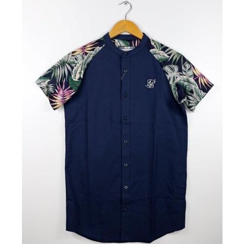 SikSilk Short Sleeve Jeremy Vine Shirt Men Shirt