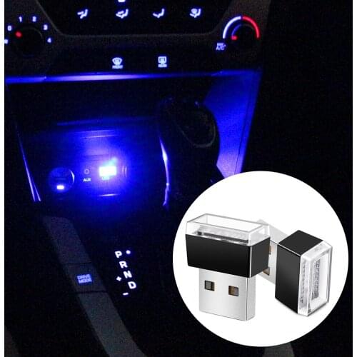 LED Car Light USB Atmosphere Light For Subaru Forest Human Lion XV Impreza WRX WRC foredter outback xv STI