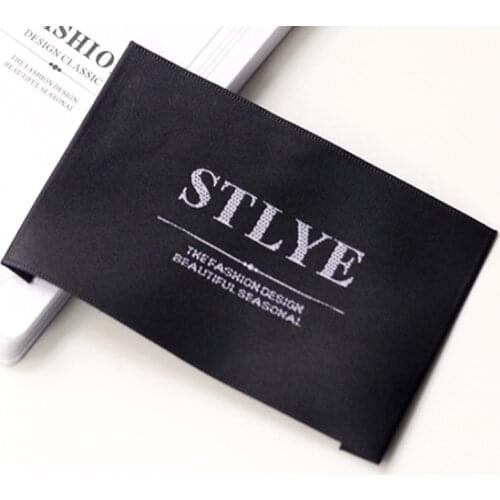 CustomWovenClothingBidsReceivedMarkTagCustom -madeWeavingSuperscriptWaterWashWoodenShuttleMachineKnittedEdgeMaterialSoftComforta