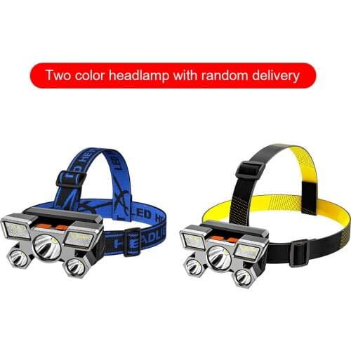 Waterproof Portable LED Headlight USB Rechargeable 350LM COB Headlamp Head Horch USB Rechargeable Head Lamp for Camping