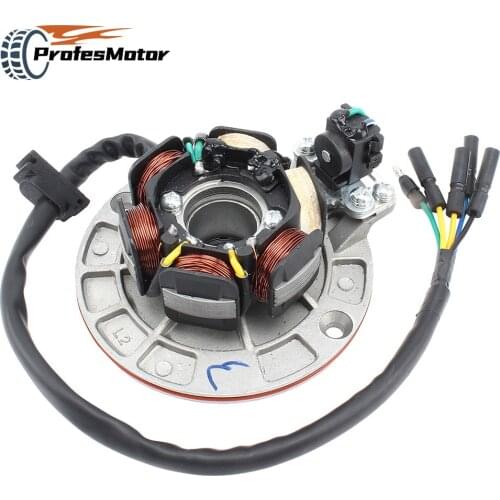 Dirt Pit Bike Motorcycle Parts For Yinxiang 150CC-160CC Rare Earth Motor With Lighting Stator Coil