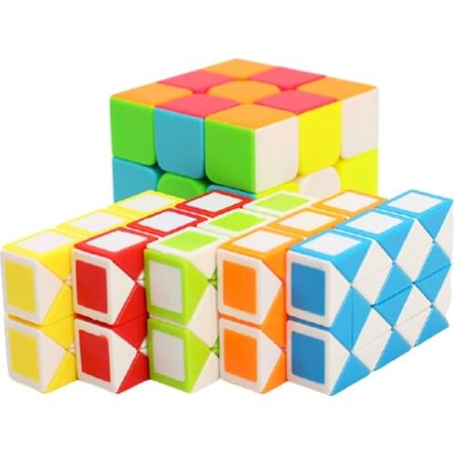 ZCUBE Small 24 Twist snake Puzzle Snake Cube Magic Cube Puzzle Learning maze Educational kids Toys as a Gift children Drop Ship