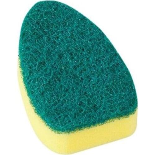 1 Dish Wand and 7 Refill Replacement Heads Kitchen Dish Sponge with Handle Dish Wand Sponge for Kitchen Sink Cleaning