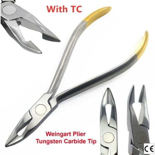1 pc Dental Weingart Pliers Orthodontic Tools Stainless Steel Pliers with Weingart Plier Tip Dentist Tool Dentistry Pliers