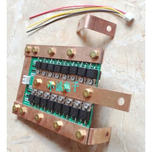 32 2903/1503/3703/3713mos tubes with copper bars shall be welded on MOS plate of energy storage spot welder