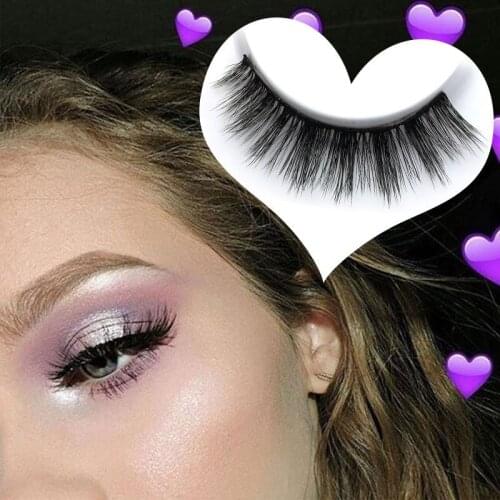 5 pairs of 3D mink eyelashes natural long eyelashes handmade thick long eyelashes eyelash extension eye makeup tool