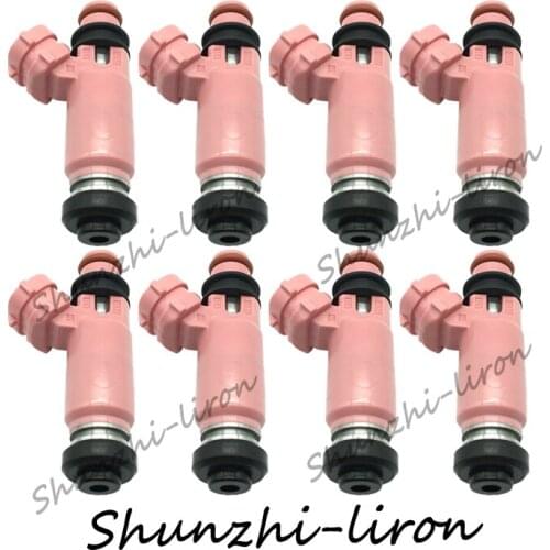 8pcs Fuel Injector 195500-3910 16611-AA510 for 550cc Subaru STI WRX Forester Impreza 2.5L 2.0L 1955003910 16611AA510 Nozzle Fuel