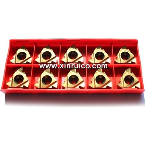 Free shipping 10pcs/lot 27ER 6.0ISO CNC carbide Thread Turning Tool inserts for steel and stainless steel