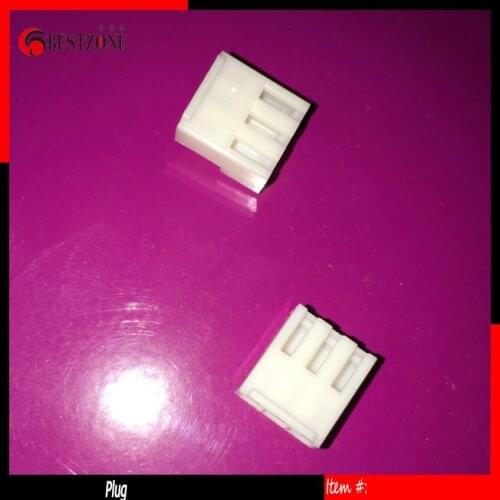 Free shipping 100pcs plugs for mini vending machine motor 3 Pins Connector plug for Gear motor