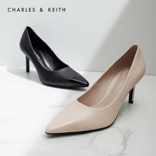 CHARLES＆KEITH New Arrival for Summer 2021 CK2-20781397 Ladies commuter pointed high-heeled shoes