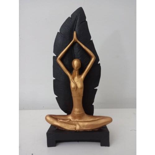 EU HOME DECORATION AROSE LEAF YOGACI WOMEN DECOR HOME OFFICE DECOR