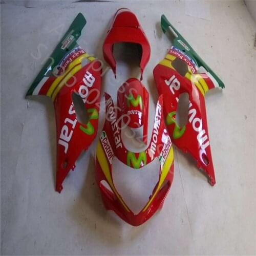 Fairings kit for SUZUKI 2001-2003 GSXR600 GSXR750 K1 K2 red old green motorcycle fairing GSXR 600 750 01-03
