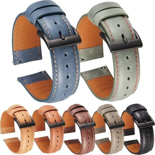 Leather Strap For Huawei Watch 3 Pro Band Wristband GT2 GT 2 46mm 42mm Bracelet For HONOR MagicWatch 2/ES Watchband Accessories